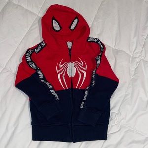 Marvel Spider-Man Zip-up hoodie. 3T.